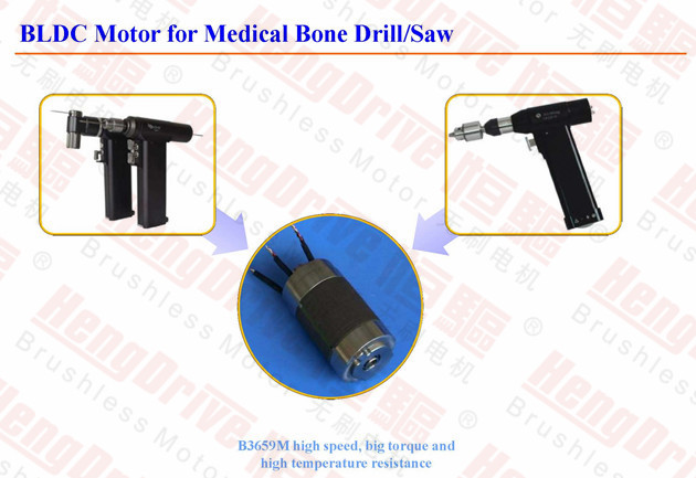 bldc motor for medical bone drill