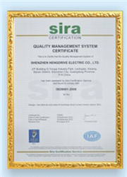 ISO900I Certificate English Version